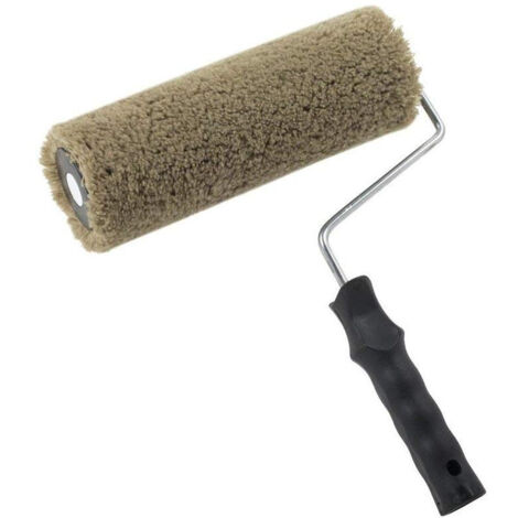 Fiorellini rullo 24cm per idro pittura serie 330 nylon verde completo di manico