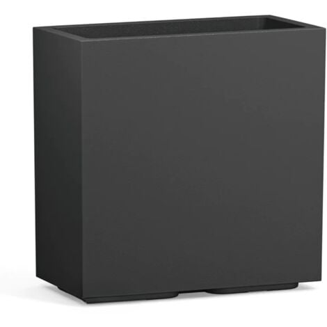 FIORIERA ALTA MATHERIA ANTRACITE 60CM VECA VASO