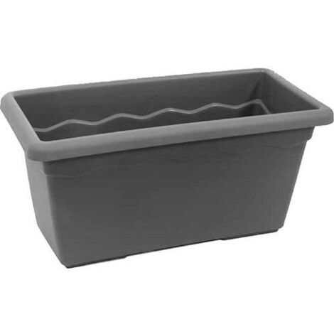 FIORIERA ANTRACITE CM 60X31x26H 48LT