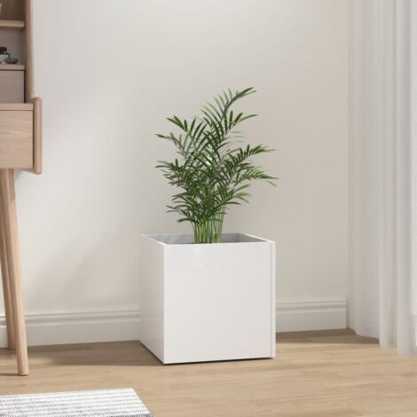 Vaso per fiori 38 x 38 x 37 cm bianco sporco PARIKIA 