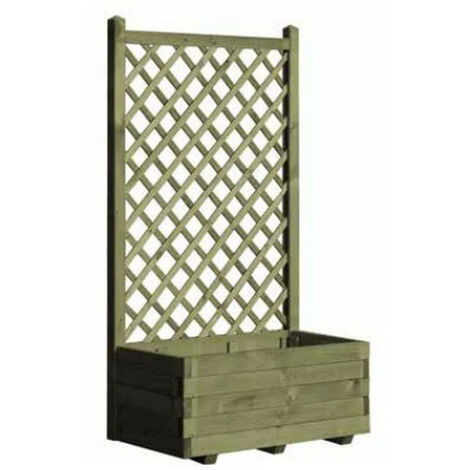 Fioriera con Lattice Palmako Gerda 80x40x138cm