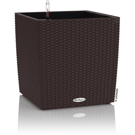 Fioriera CUBE Cottage 50 ALL-IN-ONE Moca LECHUZA