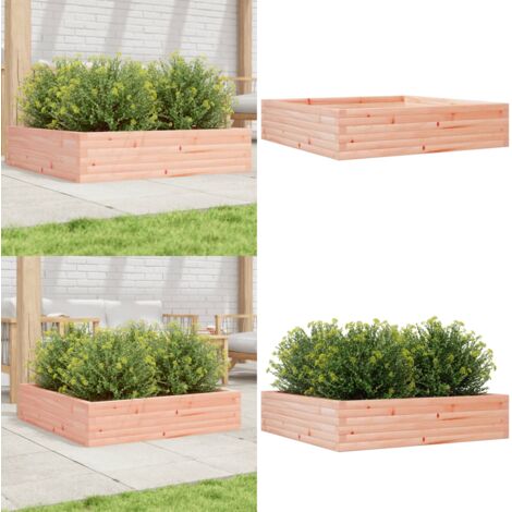 Fioriera da Giardino 100x100x23 cm Legno Massello di Douglas - Fioriera in legno - Fioriera da esterno