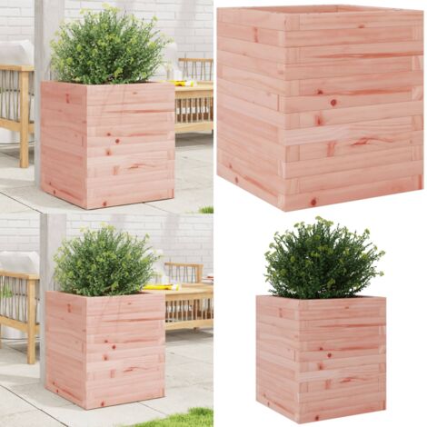 Fioriera da Giardino 40x40x46 cm in Legno Massello di Douglas - Fioriera in legno - Fioriera in legno massello