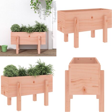Fioriera da Giardino 62x30x38 cm in Legno Massello di Douglas - Fioriera in legno - Fioriera da patio