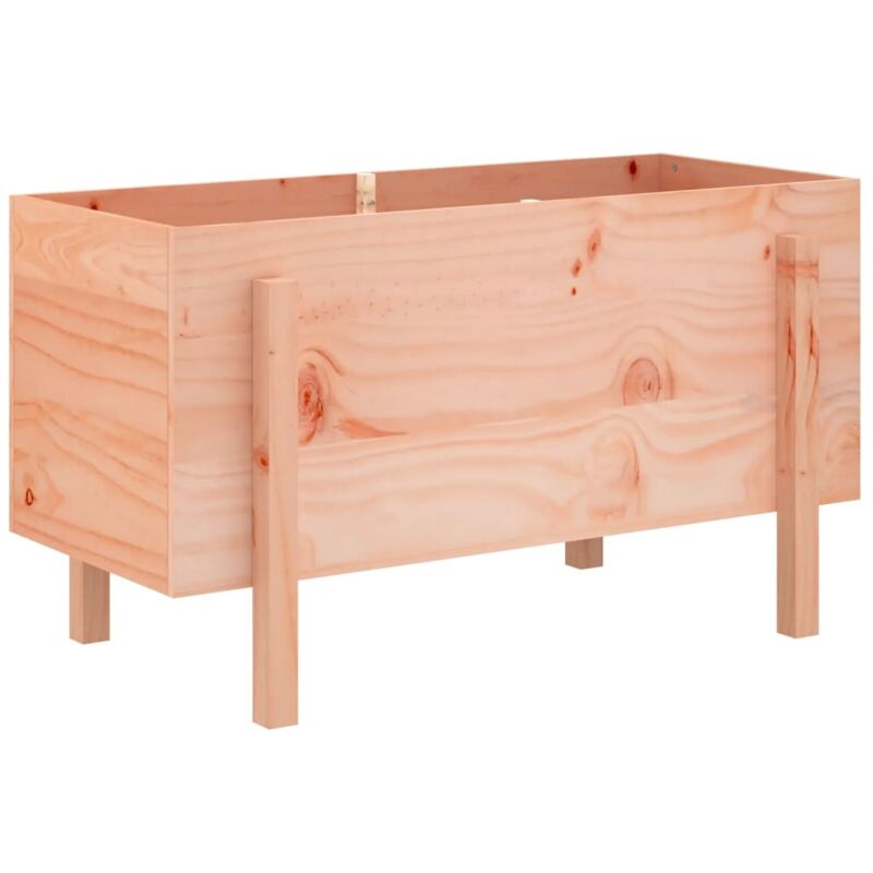 Fioriera Rialzata Giardino 101x50x57 cm Legno Massello Douglas Vidaxl Marrone