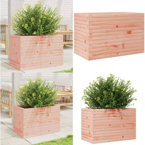 Fioriera da Giardino 70x40x45,5 cm in Legno Massello di Douglas - Fioriera in legno - Fioriera in legno massello