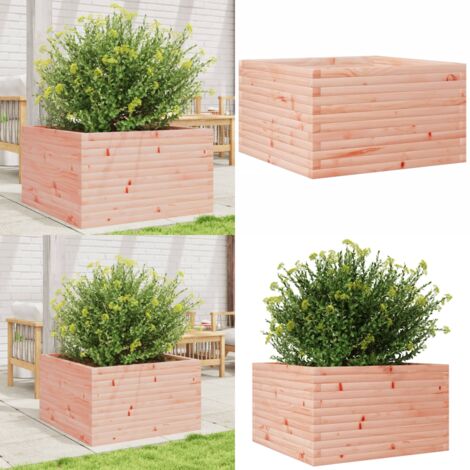 Fioriera da Giardino 80x80x45,5 cm in Legno Massello di Douglas - Fioriera in legno - Fioriera in legno massello