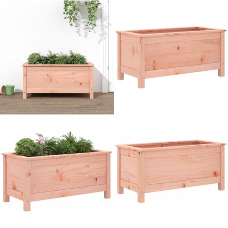 Fioriera da Giardino 82,5x40x39 cm in Legno Massello di Douglas - Fioriera in legno - Fioriera da patio