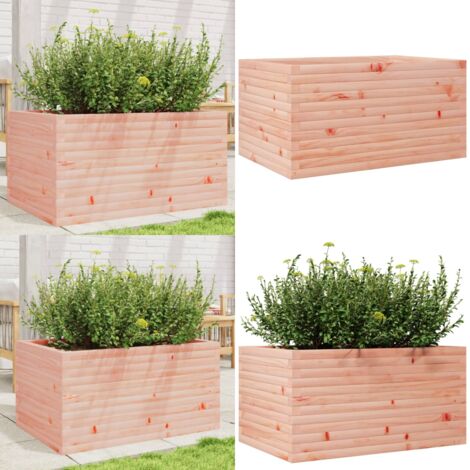 Fioriera da Giardino 90x60x45,5 cm in Legno Massello di Douglas - Fioriera in legno - Fioriera da esterno