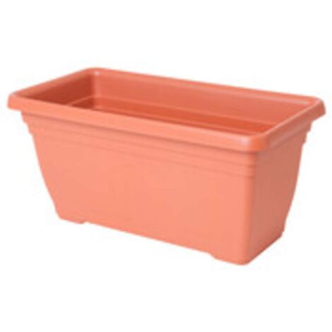 FIORIERA DAPHNE  80X35X33CM 50L TERRACOTTA
