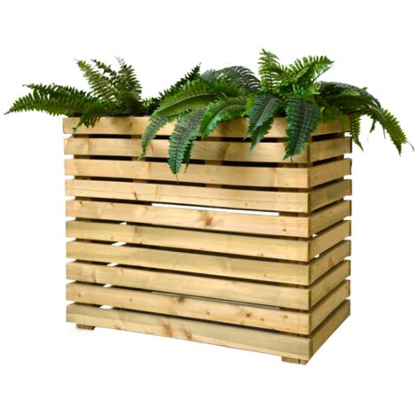 Fioriera Flora 83X31X H 70 Cm in legno autoclavato