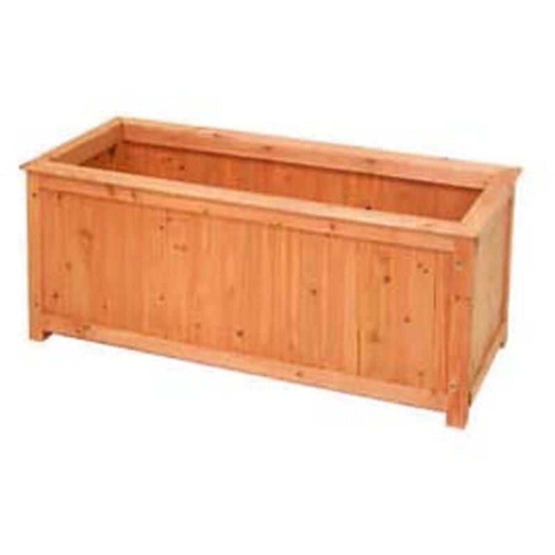 Fioriera in Legno Rettangolare - Cm.100x40x40h