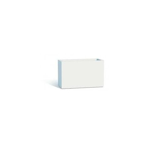FIORIERA IN RESINA MONACIS FLOWERPOT H 50 cm. VARI COLORI - Colore: Bianco