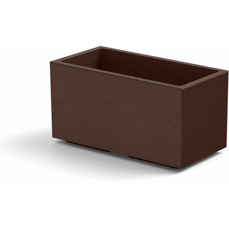 Fioriera Matheria  80 cm - Cioccolato