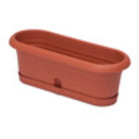 FIORIERA MINIMELISSA C/RIS 30X12X11CM 2L TERRAC