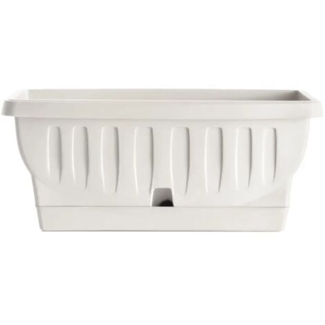 fioriera natura cm 30 bianco