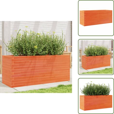 Fioriera per piante - vidaXL Fioriera Giardino 110x40x45,5cm Legno Massello Pino - Fioriera per fiori