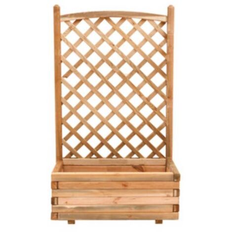 FIORIERA PINO IMPREGNATO C/GRIGLIATO 40X80X180 CM