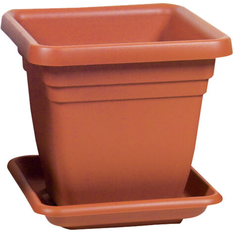 Fioriera quadra cm 35 x 35 x 33 s/sottovaso