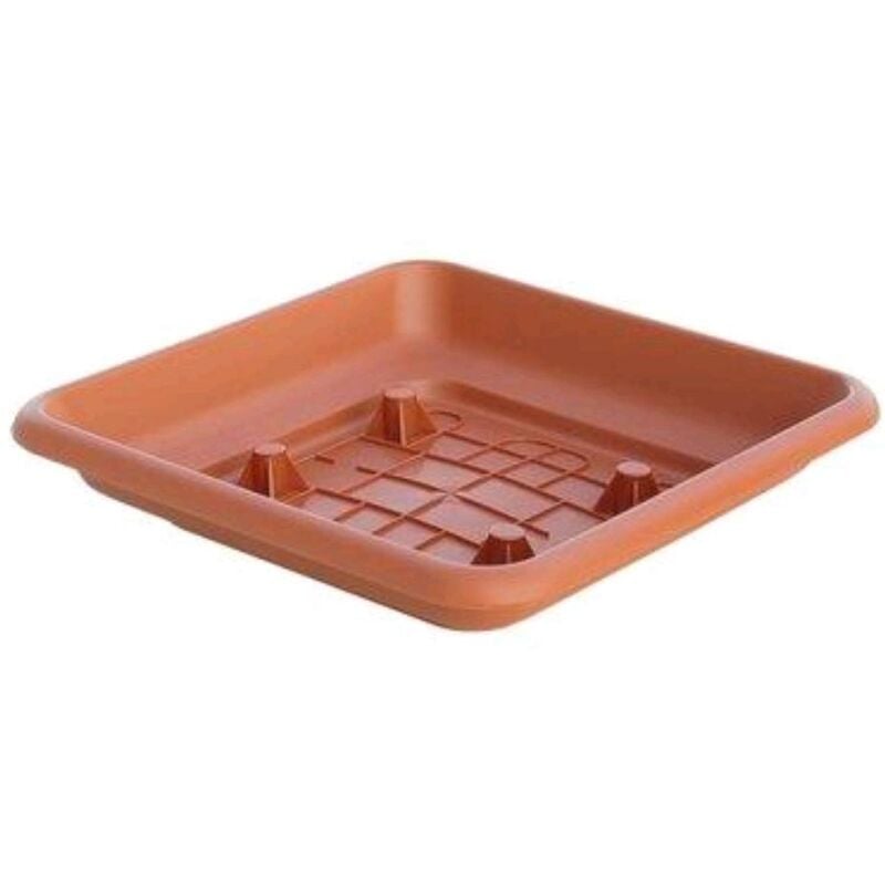 Sottovaso Quadro Laurus ICS Pp Terracotta x Vaso Cm 30X30 - 1 Pz