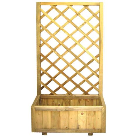 Fioriera rettangolare 'merida' 30 x 75 x 180 cm