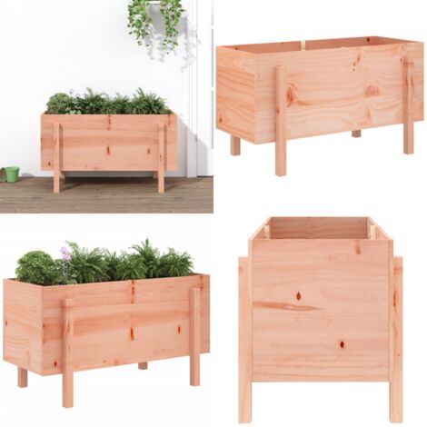 Fioriera Rialzata Giardino 101x50x57 cm Legno Massello Douglas - Fioriera rialzata - Fioriera in legno