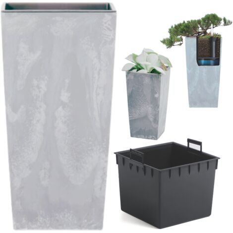 Fioriera URBI SQUARE BETON EFFECT DURS240E - calcestruzzo