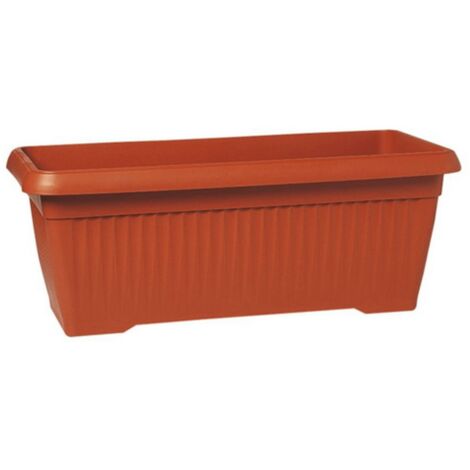 Fioriera Vaso Rettangolare Giglio Maxi Terracotta - Arca