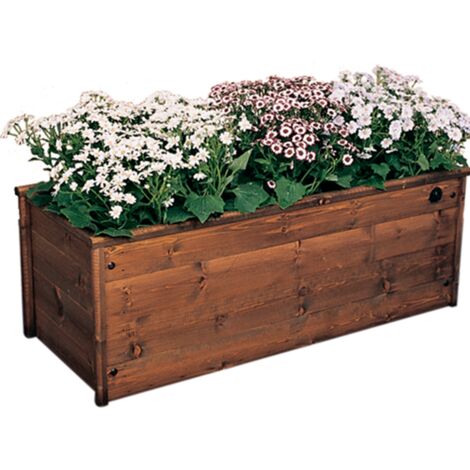 Fioriere In legno Portavasi da Giardino Balcone per esterno MADE IN ITALY Mod. Edera L60 x P45 x 60H