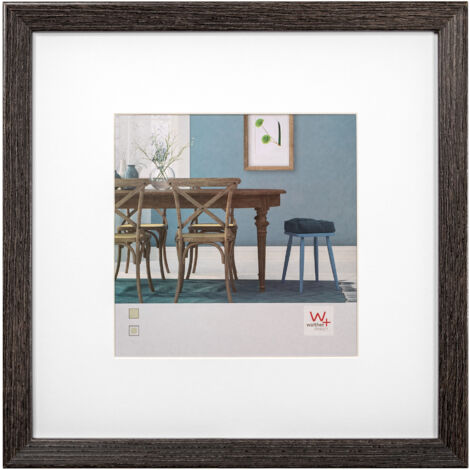 Fiorito Holzrahmen 30x30 cm, DUNKELGRAU
