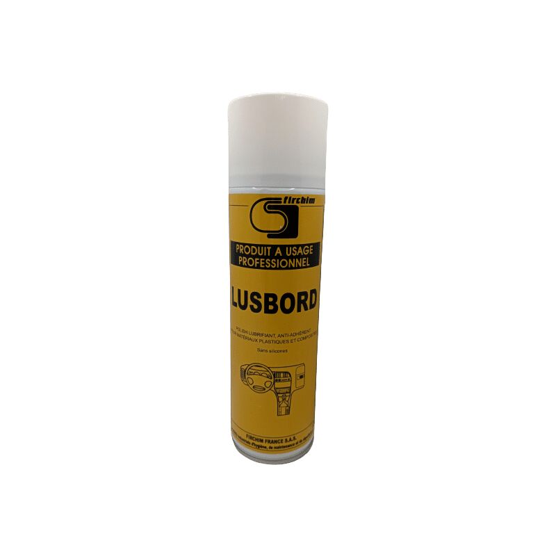 Lusbord Polish anti adhErent sans silicone pour plastique 500ml - Firchim