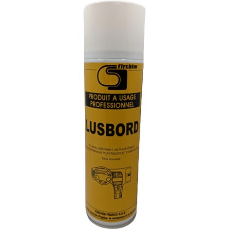 FIRCHIM   LUSBORD Polish anti adhErent sans silicone pour plastique 500ml
