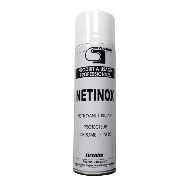 Netinox Nettoyant Lustrant Protecteur chrome et inox - Firchim