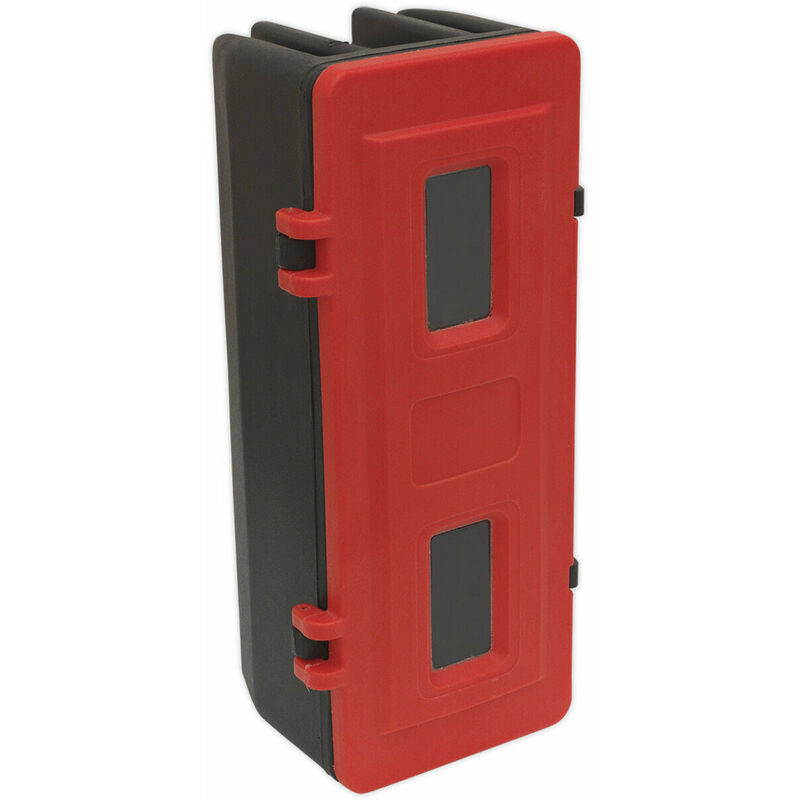 Fire Extinguisher Cabinet - Durable Composite Material - Holds One Extinguisher