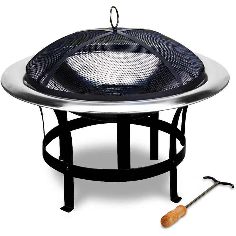 stainless steel fire pit