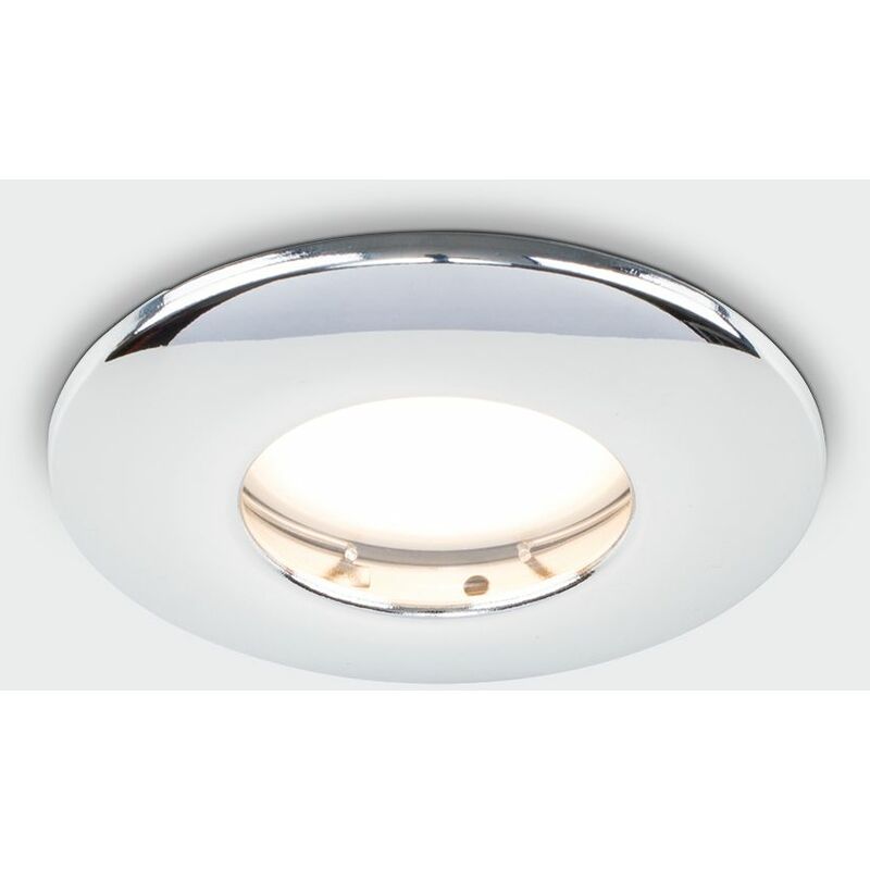 Fire Rated Bathroom Shower Ip65 Chrome Domed Gu10 Ceiling