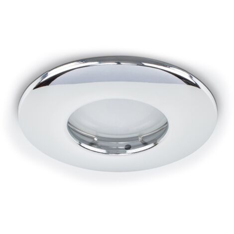 4 x Fire Rated IP65 Bathroom GU10 LED Recessed Ceiling Downlights Spotlights