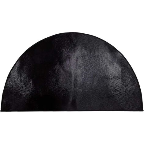 Fire Retardant Mat, Floor Protector Mat Fireplace Mat, Fireplace Hearth Mat, Flame Resistant Fireplace Mat, Floor Protector for Stove, Fireplace(Black,Size:12276cm)