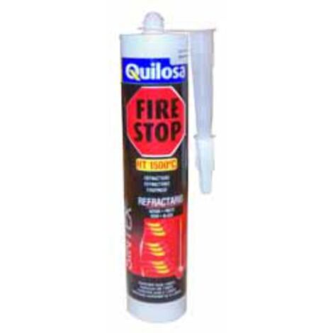 Fire Stop Feuerfester Kitt High T 300 ML Schwarz QUILOSA 10043034