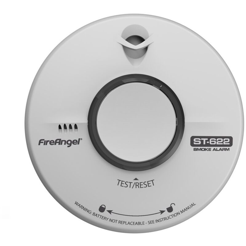 Fireangel - Détecteur de fumée thermoptek ST-622-PLT