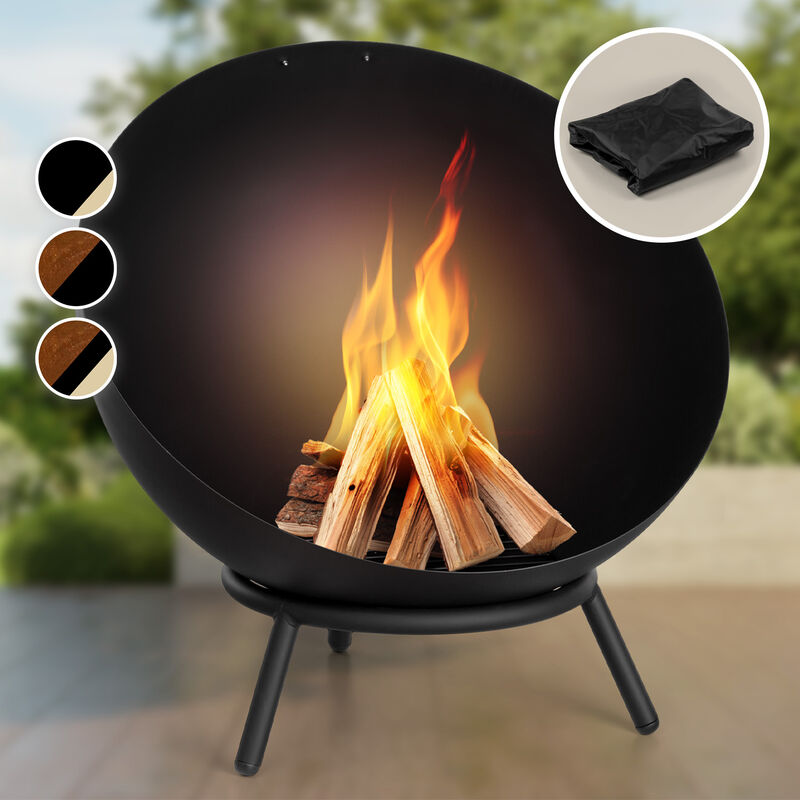 

Fireball Brasero de acero inclinable para jardines o terrazas Ø 66 cm
