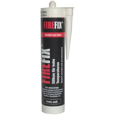 FireFix hitzebeständiges Silikon  weiss 310 ml