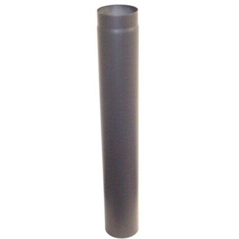 FireFix Ofenrohr Ø 120 mm 100 cm schwarz Rohr Ofen Kamin Kaminrohr Rauchrohr