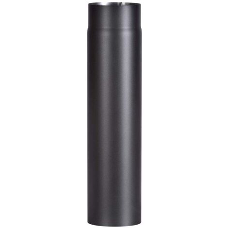 FireFix Ofenrohr Ø 120 mm 50 cm schwarz Rohr Ofen Kamin Kaminrohr Rauchrohr