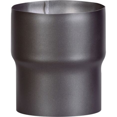 FireFix Rauchrohrerweiterung für Rauchrohre von Ø 130 mm auf Ø 150 mm schwarz