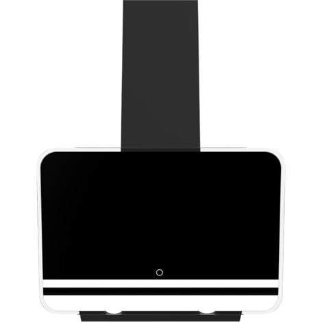 FIREGAS Campana extractora 60cm, Campanas inclinadas, Potente caudal de aire 578 m³/h, Pantalla táctil, Clase energética A++