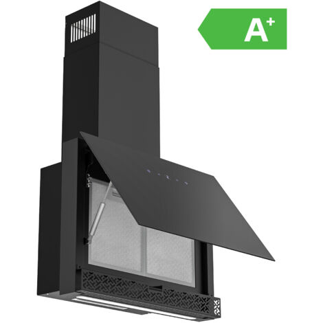 Cappa Aspirante CIARRA AS6736HG 60 Cm | 650m³/h | Classe A+++ | Touch Control | LED Dimmerabili | Nero - Foto 8