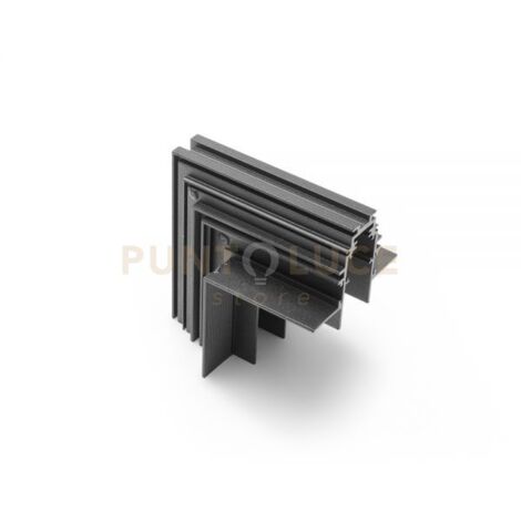 FIRENZE BI AO - ANGOLO 90° PARETE/SOFFITTO NERO SISTEMA BINARIO FIRENZE