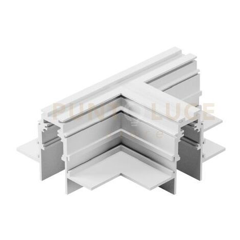 FIRENZE BI GT - GIUNTO MECCANICO SOFFITTO O PARETE BIANCO PER SISTEMA BINARIO FIRENZE